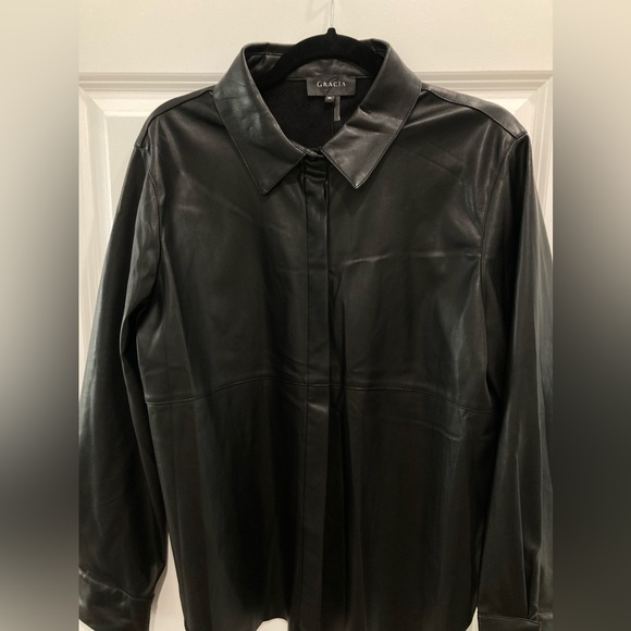 Gracia Shirt Jacket Button Down - Picture 5 of 13